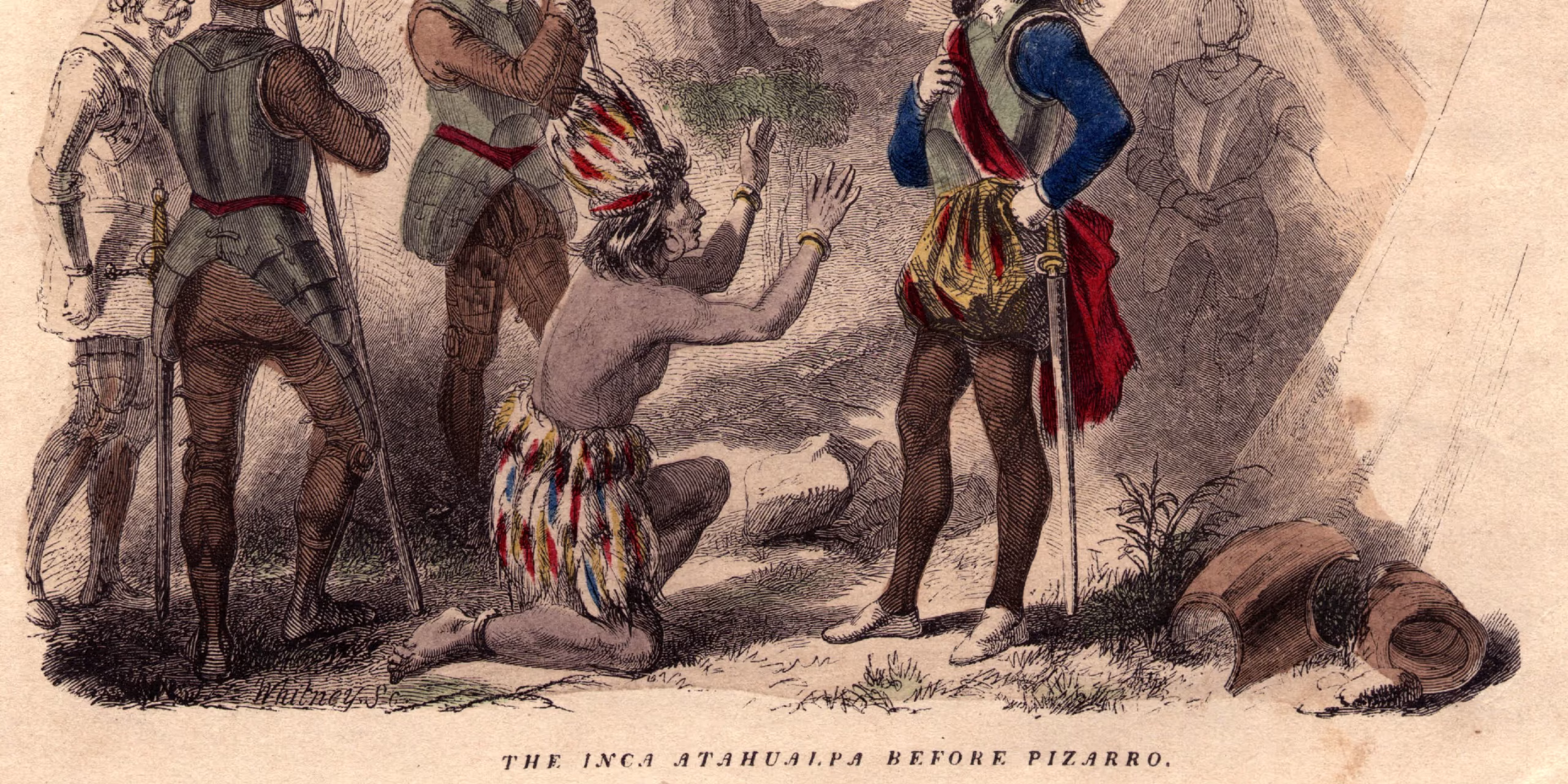 Capturarea lui Atahualpa de către Francisco Pizarro